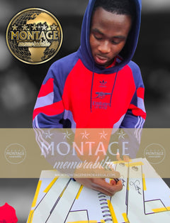 BUKAYO SAKA SIGNED ARSENAL FC 2026/27 HOME SHIRT (ACG CERT AG19201)-4