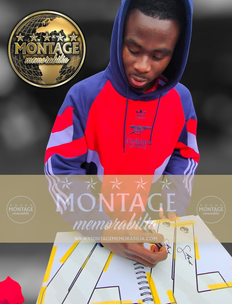 BUKAYO SAKA SIGNED ARSENAL FC 2026/27 HOME SHIRT (ACG CERT AG19201)-4