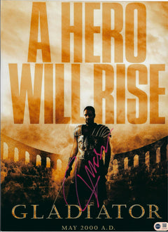 RUSSELL CROWE SIGNED 16x12 GLADIATOR MOVIE PHOTO (ACG CERT AG16705)-1