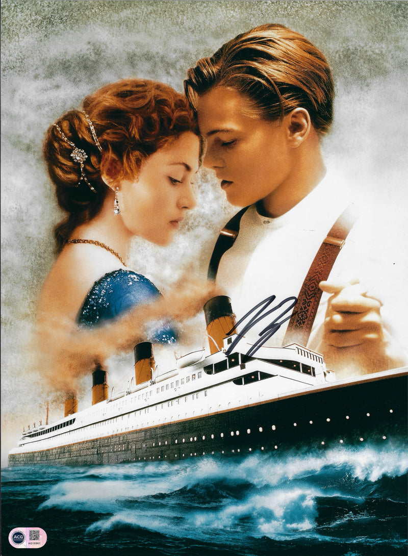 LEONARDO DI CAPRIO SIGNED TITANIC 16x12 PHOTO (ACG CERT AG16961)-1