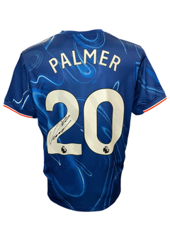 COLE PALMER SIGNED CHELSEA FC 2024/25 HOME SHIRT PALMER 20 (AFTAL COA)-1