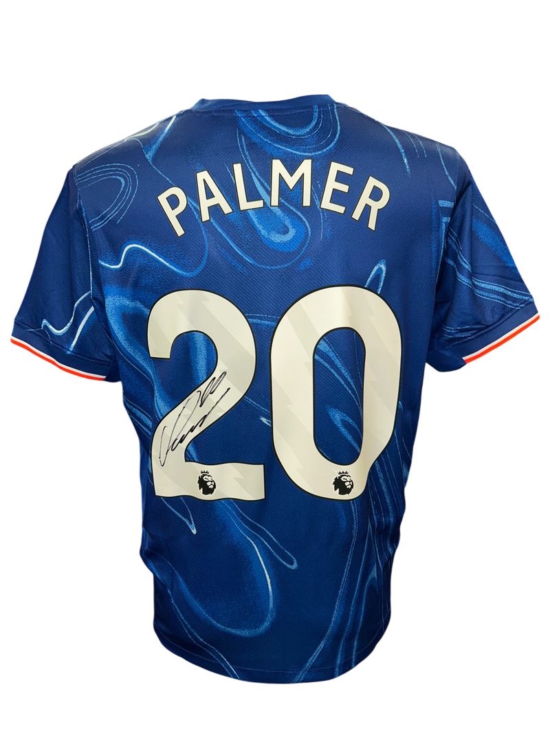 COLE PALMER SIGNED CHELSEA FC 2024/25 HOME SHIRT PALMER 20 (AFTAL COA)-1