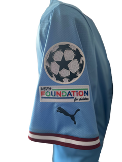 ILKAY GUNDOGAN SIGNED MAN CITY 22/23 UCL FINAL WINNERS SHIRT (ACG CERT AG17237)-3