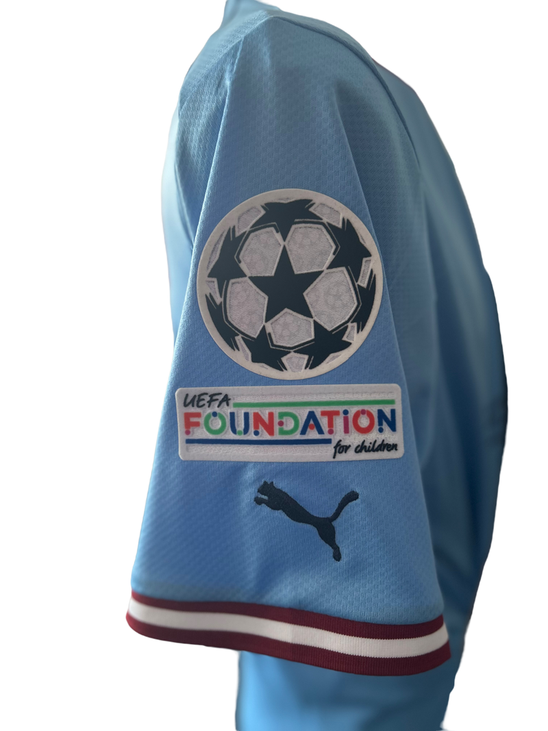ILKAY GUNDOGAN SIGNED MAN CITY 22/23 UCL FINAL WINNERS SHIRT (ACG CERT AG17237)-3