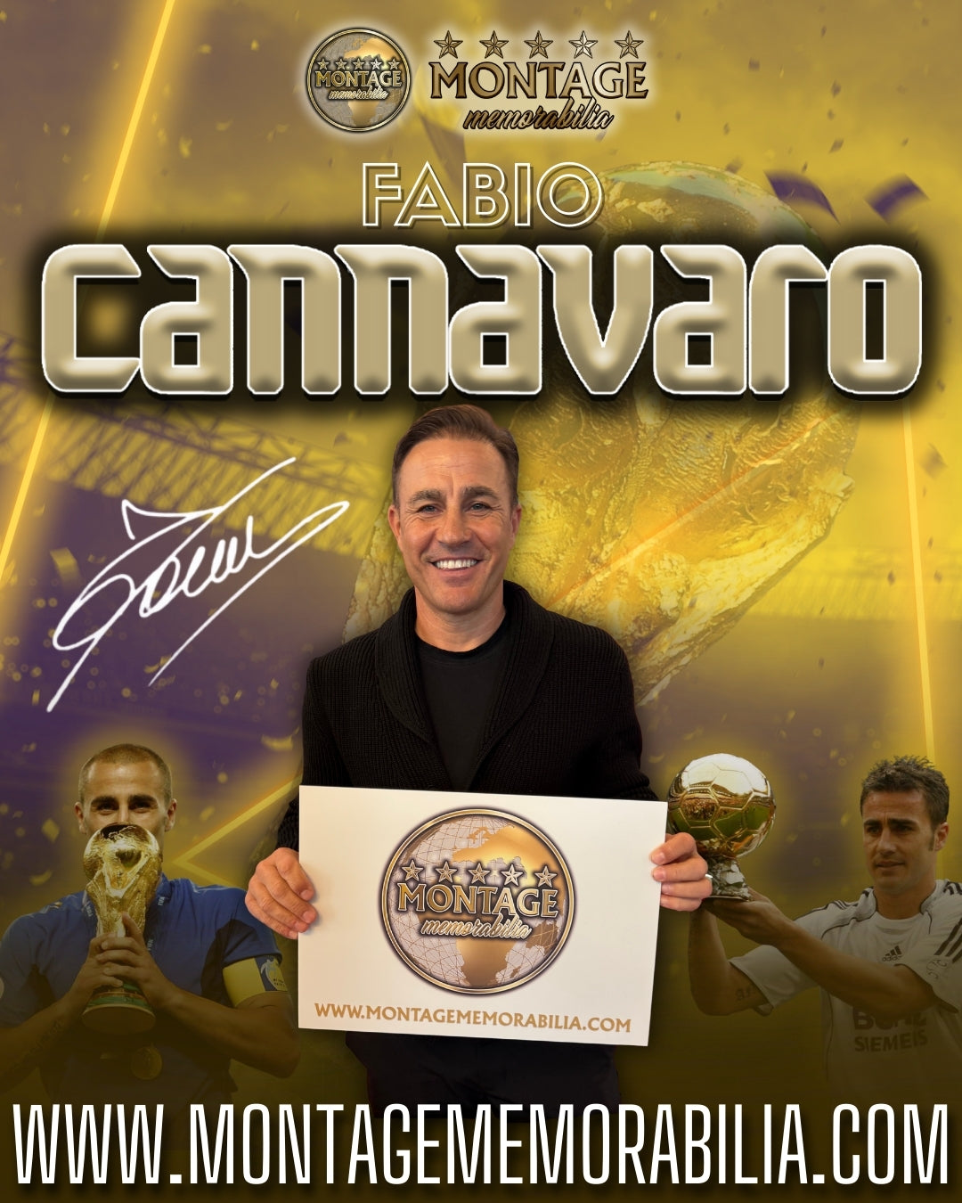 FABIO CANNAVARO SIGNED SSC NAPOLI 1993/94 HOME SHIRT (ACG CERT AG17441)