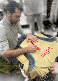 GIANLUIGI BUFFON SIGNED 2006 ITALY GOALKEEPER SHIRT (ACG CERT AG16720)-5