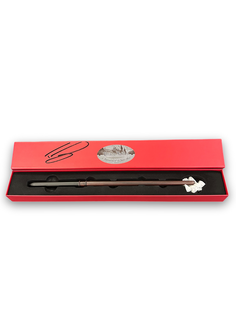 TOM FELTON SIGNED DRACO MALFOY HARRY POTTER WAND MOVIE PROP (AFTAL COA) 2-2