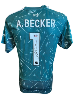 ALISSON BECKER SIGNED 2026/27 LIVERPOOL FC GOALKEEPER SHIRT (ACG CERT AG135929)-1