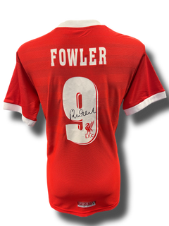 ROBBIE FOWLER SIGNED 1996/97 LIVERPOOL FC FOWLER 9 HOME SHIRT (AFTAL COA)-1