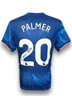 COLE PALMER SIGNED CHELSEA FC 2024/25 HOME PLAYER VERSION SHIRT (ACG CERT)-1