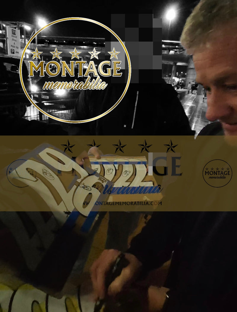 OLE GUNNER SOLSKJAER SIGNED 1999/20 MANCHESTER UTD HOME SHIRT (AFTAL COA)-4