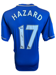 EDEN HAZARD SIGNED CHELSEA 2012/13 HOME SHIRT (ACG CERT AG135923)-1