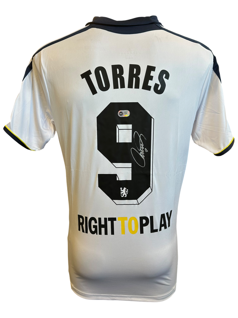 FERNANDO TORRES SIGNED CHELSEA 2012 UCL AWAY SHIRT (ACG CERT AG135921)-1