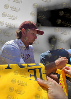 CAMERON SMITH SIGNED THE OPEN 150TH OPEN WINNER PIN FLAG (ACG CERT AG135932)-3