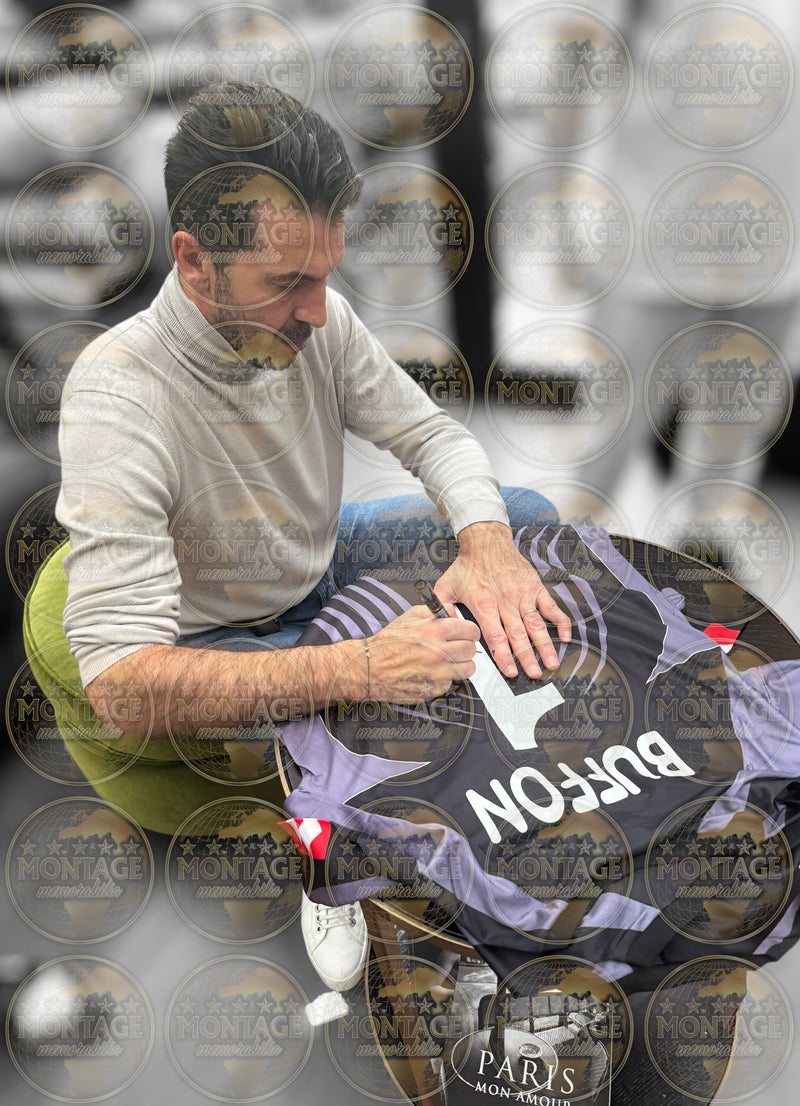 GIANLUIGI BUFFON SIGNED 2001/02 JUVENTUS GOALKEEPER SHIRT (ACG CERT AG16718)-5