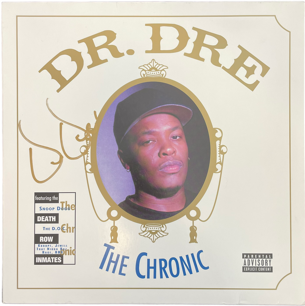 DR. DRE SIGNED THE CHRONIC LP VINYL ALBUM (ACOA RACC COA)