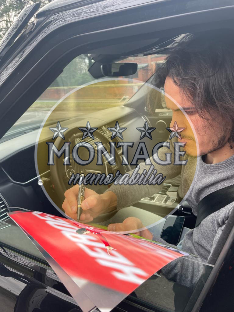 EDINSON CAVANI 12X8 SIGNED MANCHESTER UNITED PHOTOGRAPH (AFTAL COA)-2