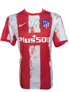 FERNANDO TORRES SIGNED ATLETICO MADRID HOME SHIRT TORRES 9 (AFTAL COA)-1