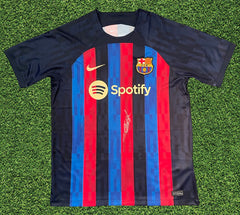 ANSU FATI SIGNED FC BARCELONA 2022/23 HOME SHIRT 2 (AFTAL COA)-1