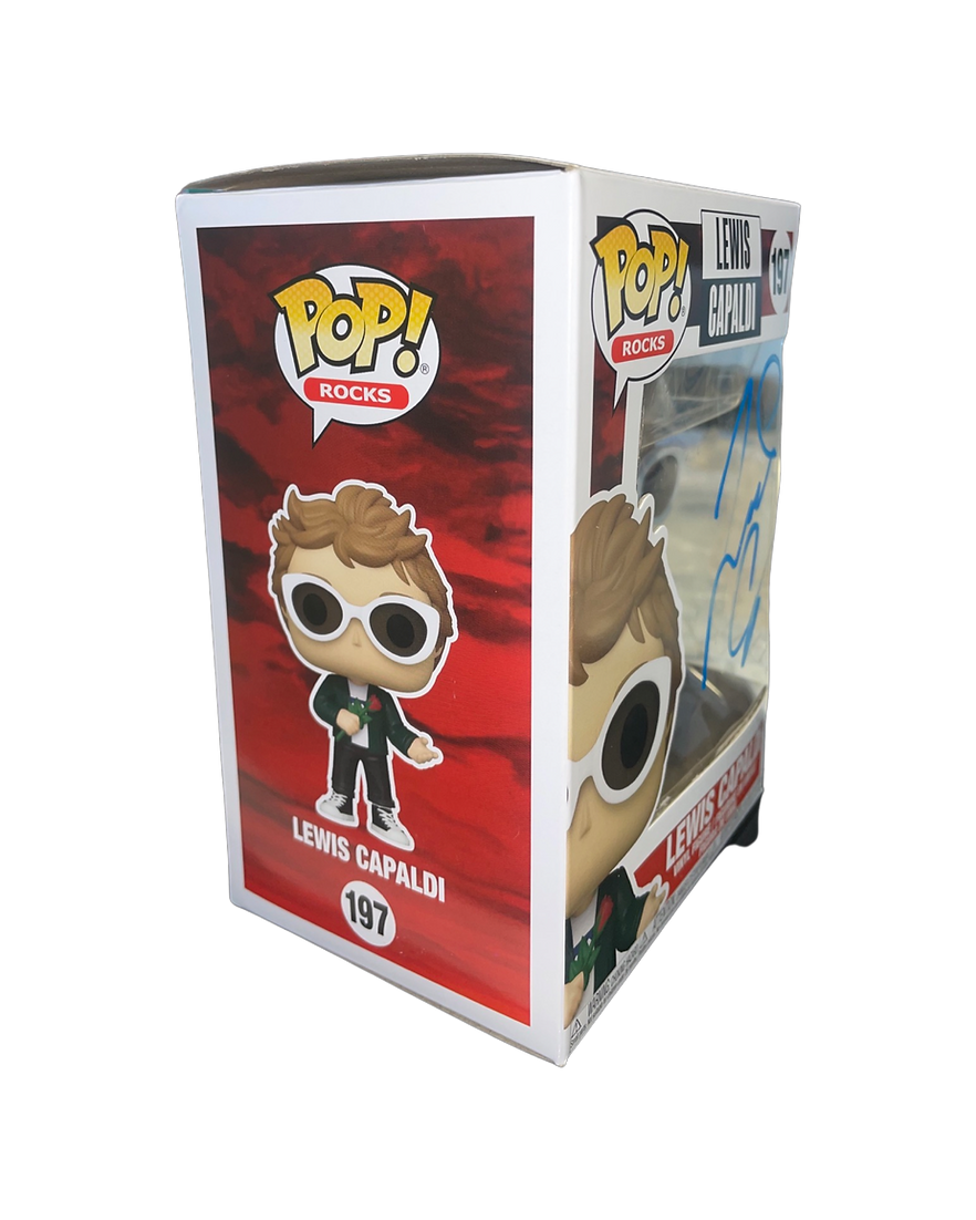 LEWIS CAPALDI SIGNED DIVINELY UNINSPIRED TO A HELLISH EXTENT FUNKO POP! (AFTAL COA)