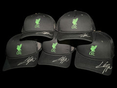 JURGEN KLOPP SIGNED LIVERPOOL FC NIKE BLACK GREEN MESH CAP (AFTAL COA)-3