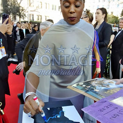 LASHANA LYNCH SIGNED JAMES BOND NO TIME TO DIE 14x11 PHOTO (ACG CERT AG17052)-3