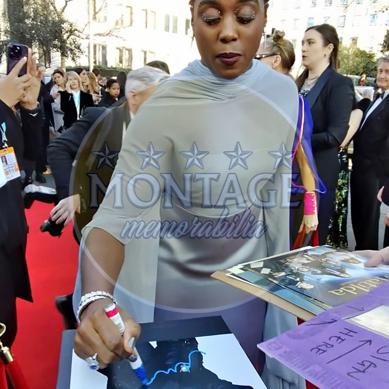 LASHANA LYNCH SIGNED JAMES BOND NO TIME TO DIE 14x11 PHOTO (ACG CERT AG17052)-3