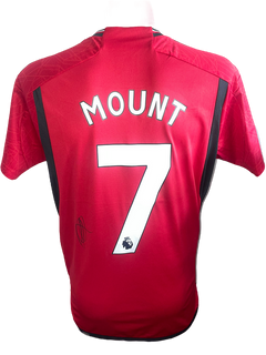 MASON MOUNT SIGNED 2023/24 MANCHESTER UNITED HOME SHIRT (AFTAL COA)-1