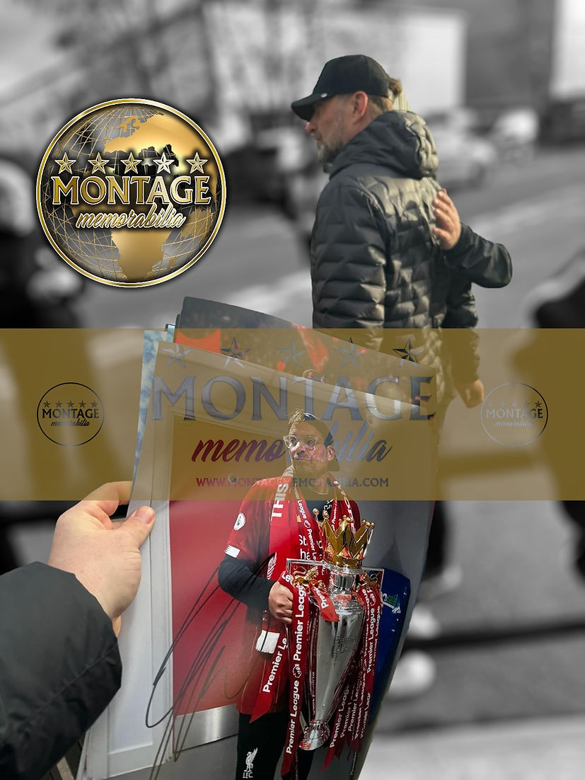 JURGEN KLOPP SIGNED LIVERPOOL FC CHAMPIONS 19/20 16x12 PHOTO (ACG CERT AG19025)-3