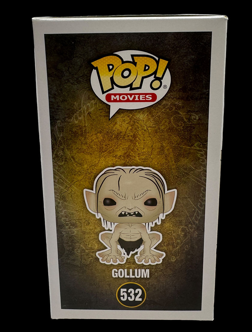 ANDY SERKIS SIGNED LORD OF THE RINGS GOLLUM FUNKO POP! #532 (AFTAL COA)