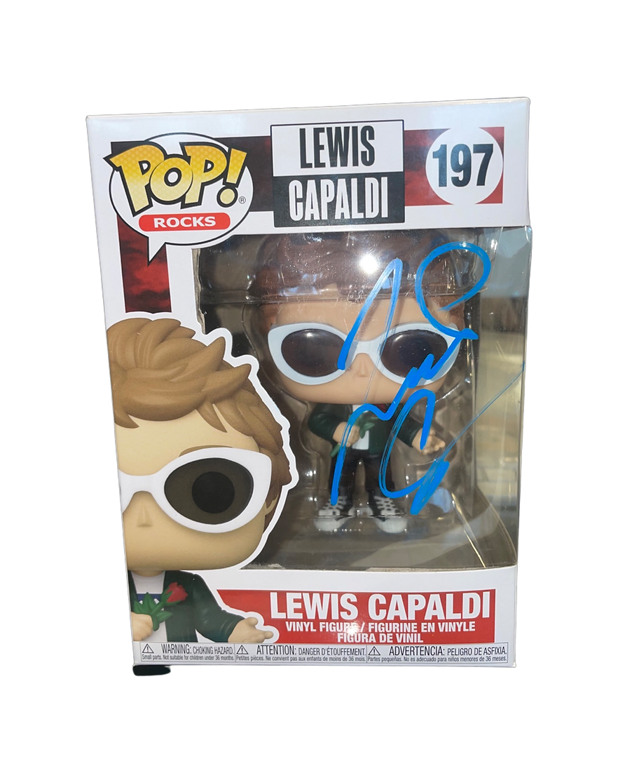 LEWIS CAPALDI SIGNED DIVINELY UNINSPIRED TO A HELLISH EXTENT FUNKO POP! (AFTAL COA)-1