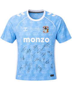 COVENTRY CITY FC 2025/26 CHAMPIONS SQUAD SIGNED HOME SHIRT (ACG CERT AG19060)-1