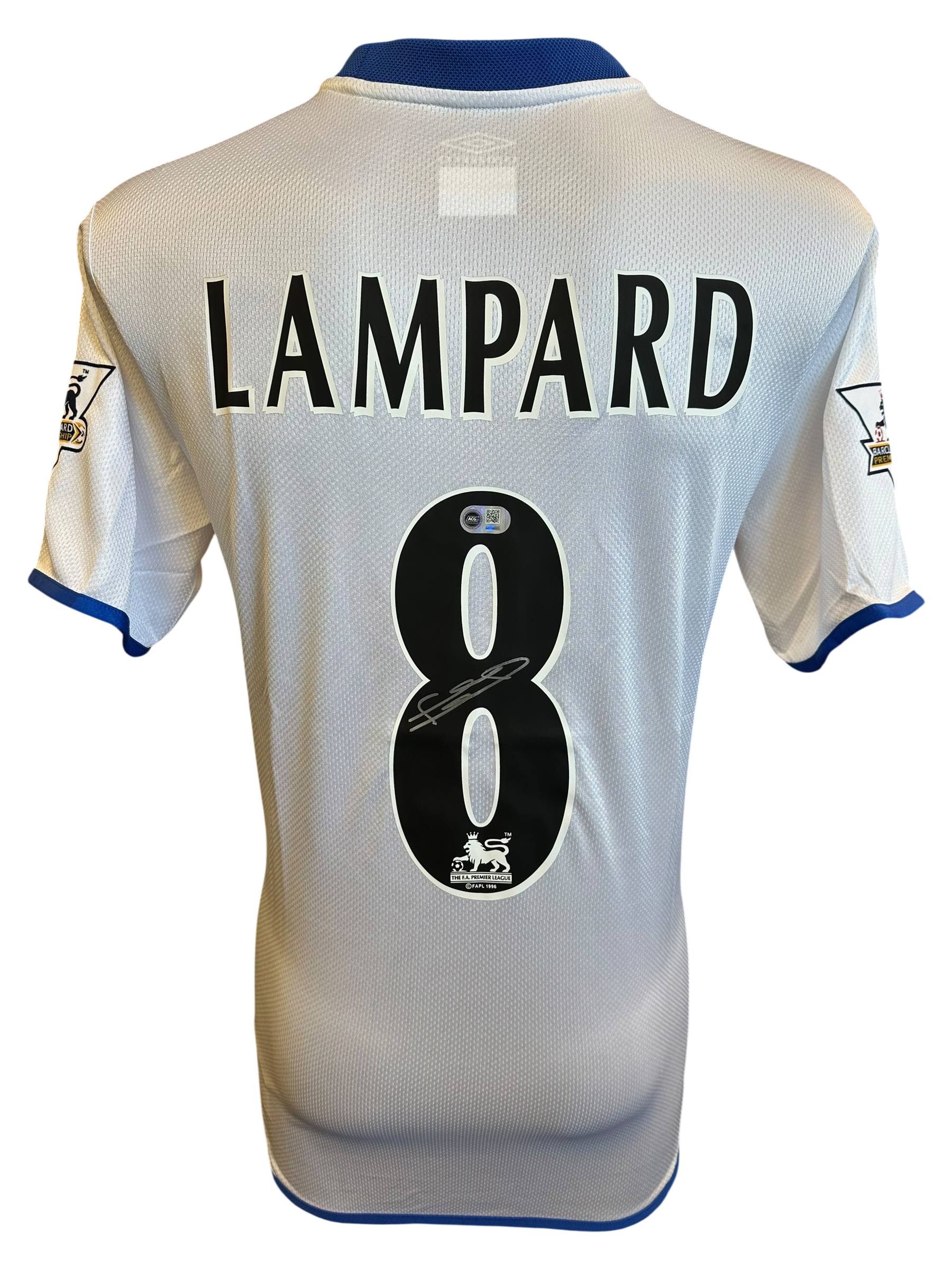 FRANK LAMPARD SIGNED CHELSEA 2004/05 AWAY SHIRT (ACG CERT AG135927)