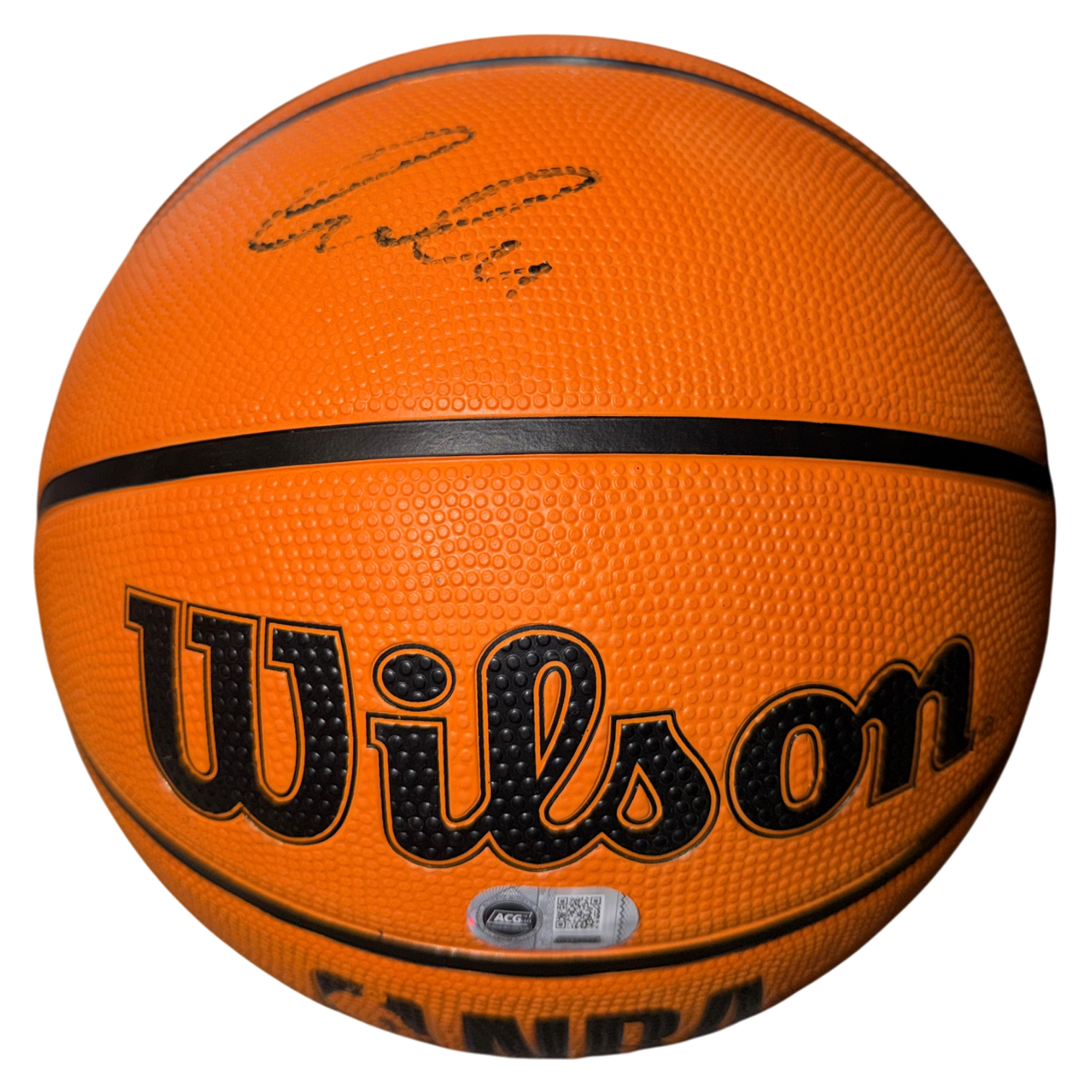 LUKA DONCIC SIGNED NBA BASKETBALL LA LAKERS (ACG CERT AG AG135545)