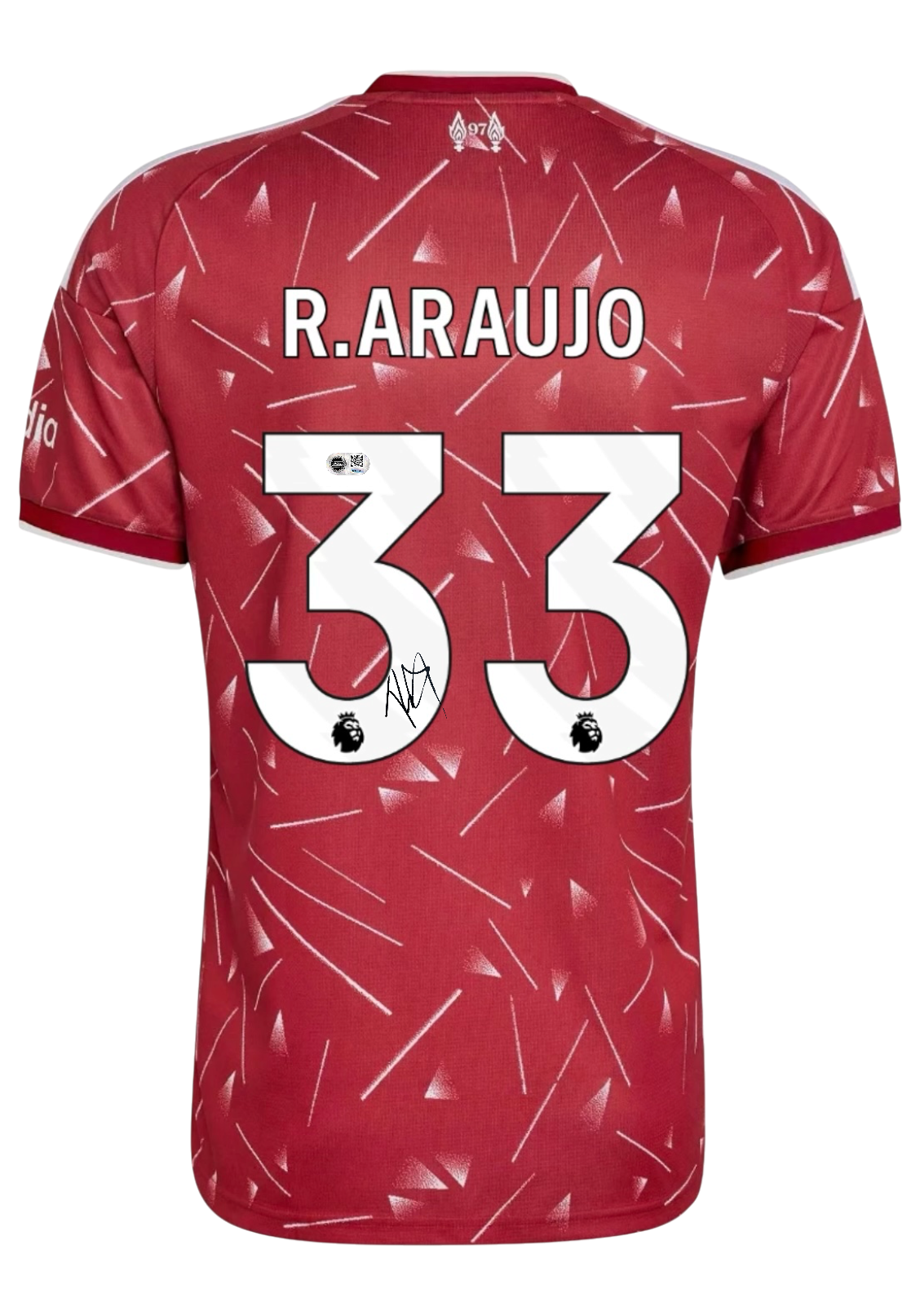 RONALD ARAUJO SIGNED LIVERPOOL FC 26/27 HOME SHIRT (ACG CERT AG19348)-1