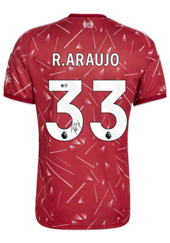 RONALD ARAUJO SIGNED LIVERPOOL FC 26/27 HOME SHIRT (ACG CERT AG19348)-1