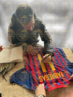 CESC FABREGAS SIGNED FC BARCELONA 2011/22 HOME SHIRT (ACG CERT AG17254)-3