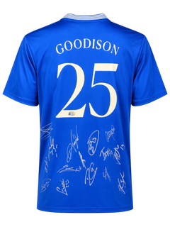 EVERTON FC SQUAD SIGNED GOODISON 25 2024/25 HOME SHIRT (ACG CERT AG19319)-1
