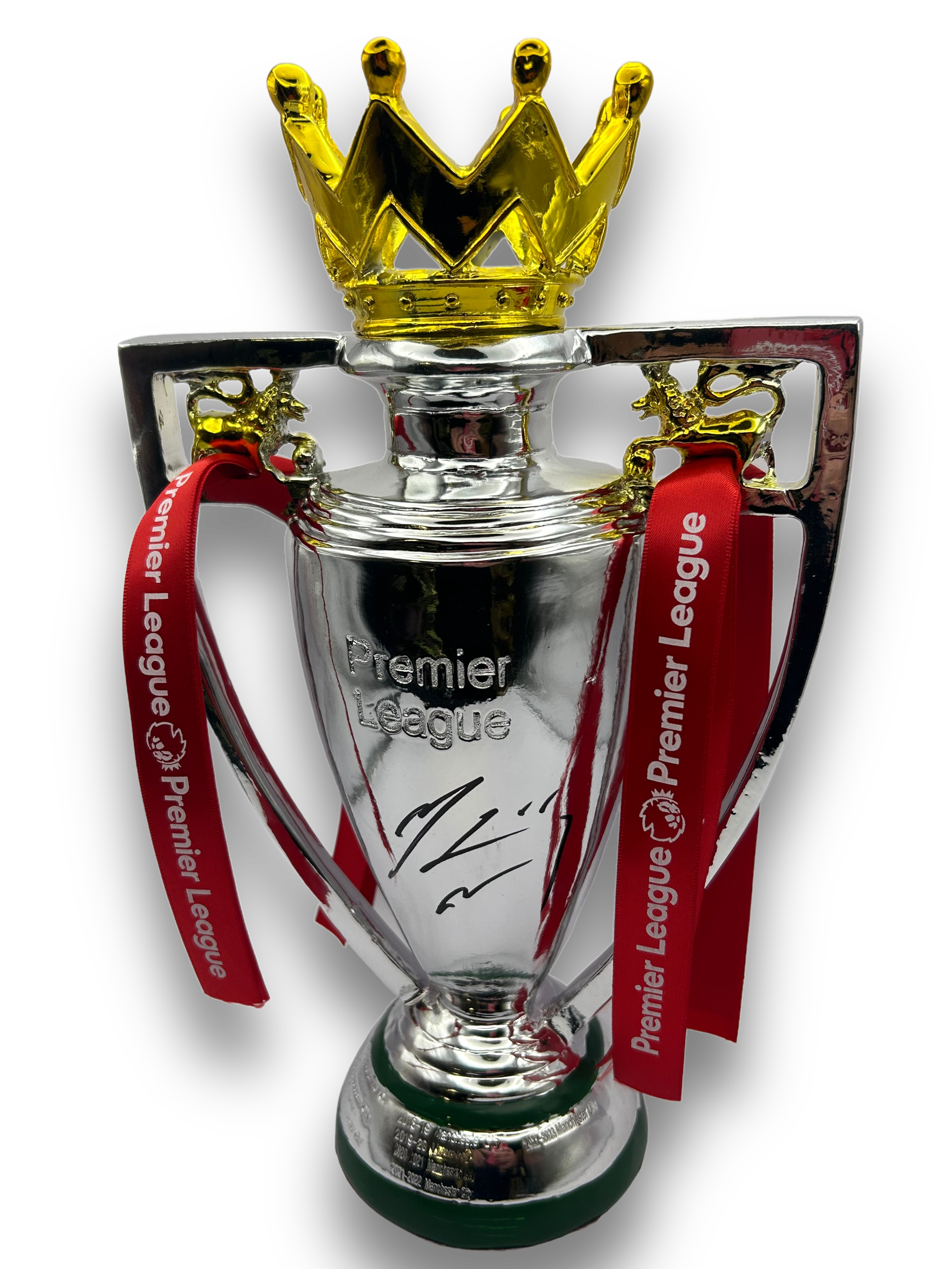 MO SALAH SIGNED REPLICA PREMIER LEAGUE TROPHY 32CM (AFTAL COA)