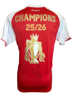 VIKTOR GYOKERES SIGNED ARSENAL 25/26 CHAMPIONS HOME SHIRT (ACG CERT AG19098)-1