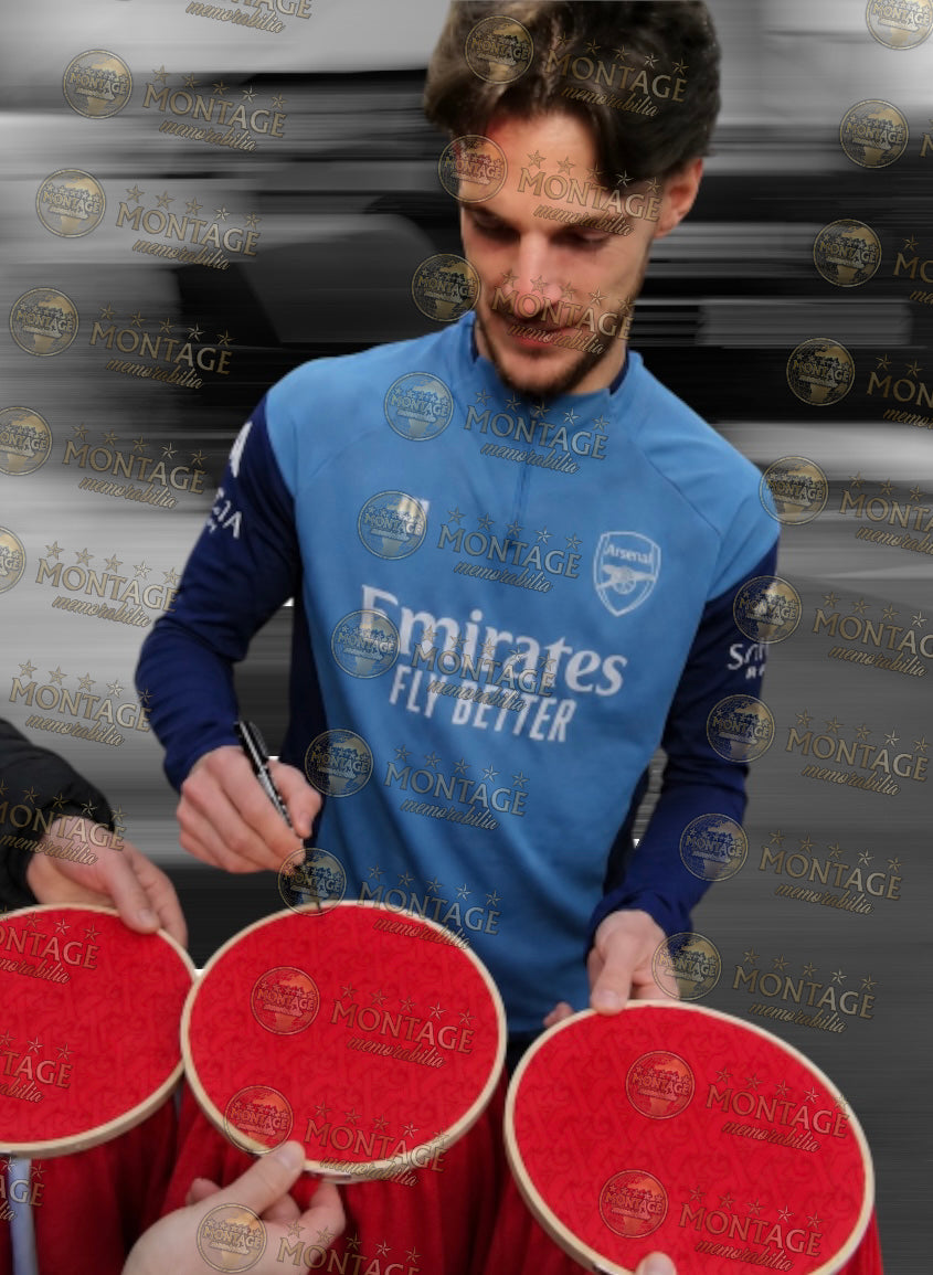 DECLAN RICE SIGNED ARSENAL CHAMPIONS 25/26 HOME SHIRT (ACG CERT AG19181)