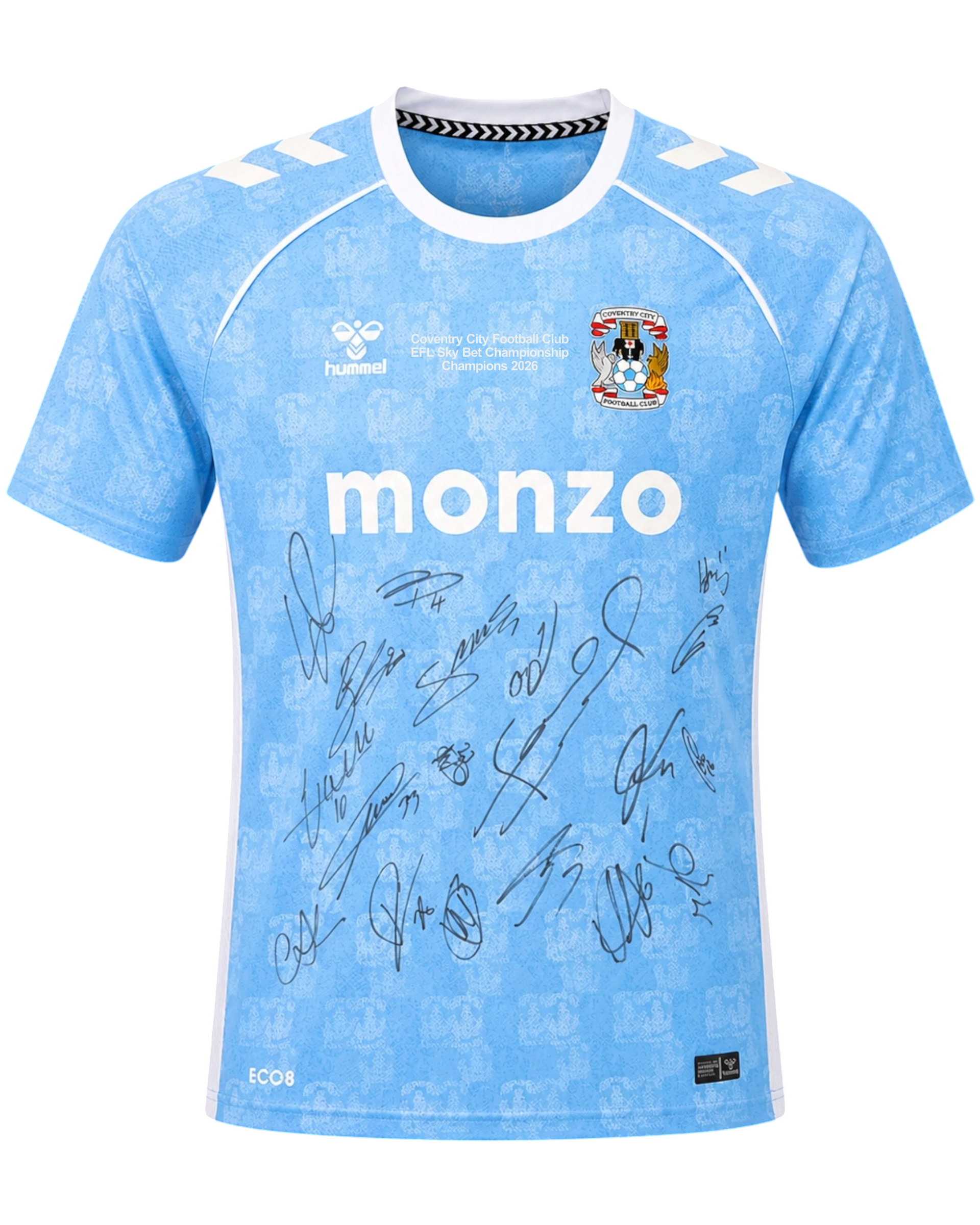 COVENTRY CITY FC 2025/26 CHAMPIONS SQUAD SIGNED HOME SHIRT (ACG CERT AG19064)-1