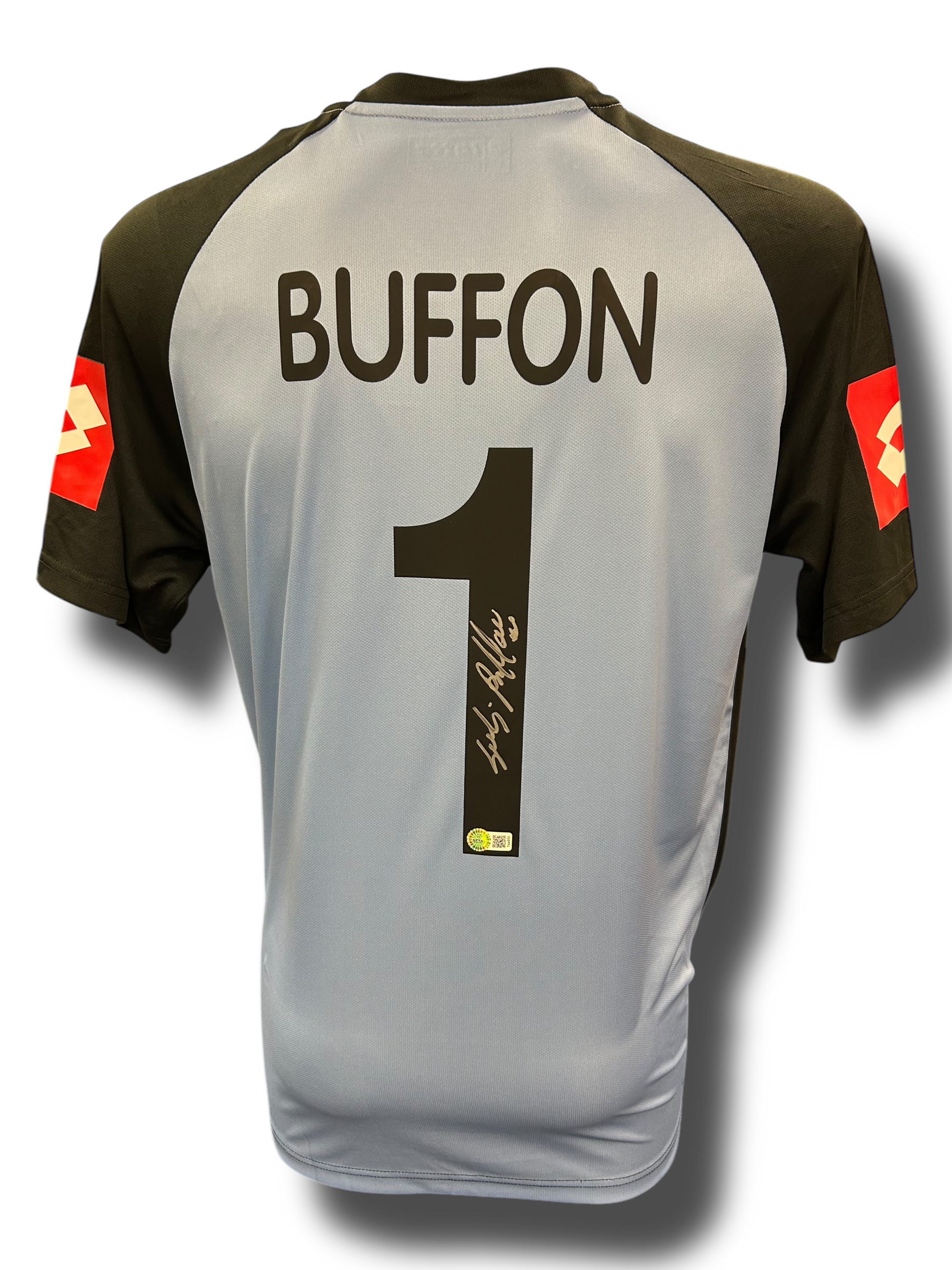 GIANLUIGI BUFFON SIGNED 2002/03 JUVENTUS GOALKEEPER SHIRT (ACG CERT AG16719)-1