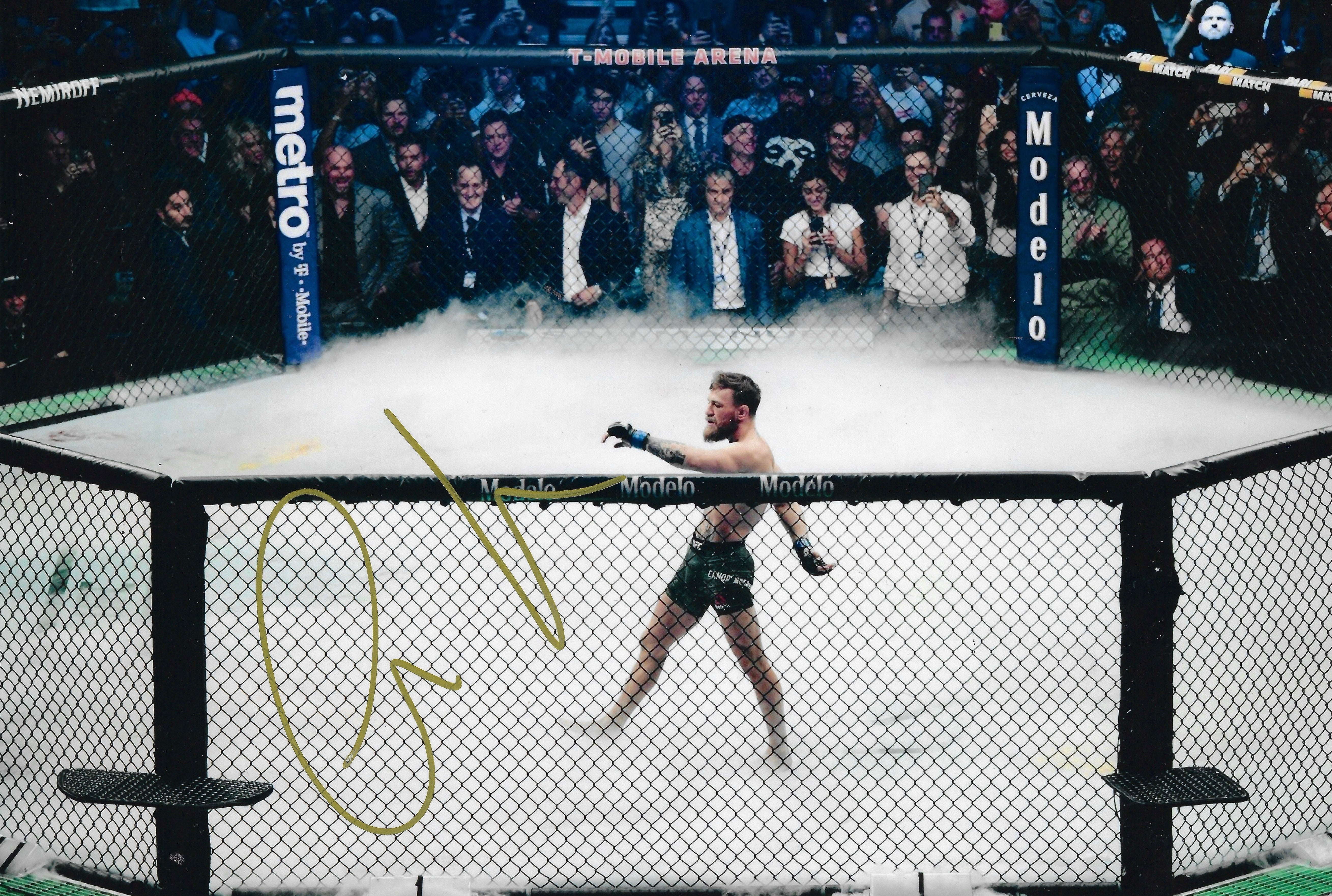 CONOR MCGREGOR SIGNED 12X8 PHOTOGRAPH UFC NOTORIOUS (AFTAL COA) 3