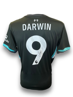 DARWIN NUNEZ SIGNED 2024/25 LIVERPOOL FC THIRD SHIRT (AFTAL COA)-1