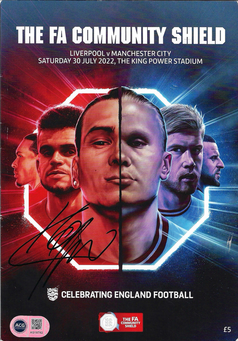 JURGEN KLOPP SIGNED COMMUNITY SHIELD 2022 PROGRAMME (ACG CERT AG18792)-1