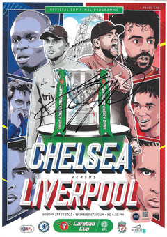 JURGEN KLOPP SIGNED CARABAO CUP FINAL 2022 PROGRAMME (ACG CERT AG18788)-1