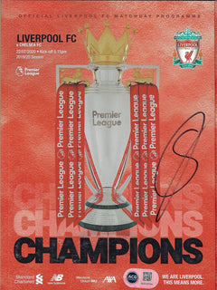 CURTIS JONES 2019/20 LIVERPOOL FC CHAMPIONS SIGNED PROGRAMME (ACG CERT AG18799)-1