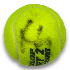 HOLGER RUNE SIGNED DUNLOP FORT 2 TENNIS BALL (ACG CERT)-1