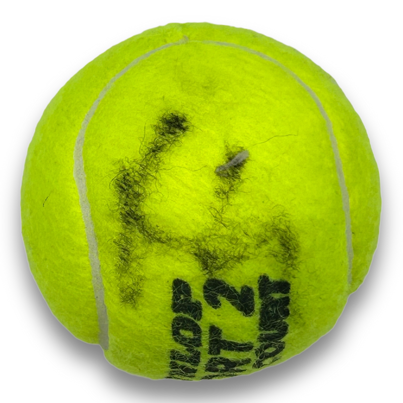 HOLGER RUNE SIGNED DUNLOP FORT 2 TENNIS BALL (ACG CERT)-1